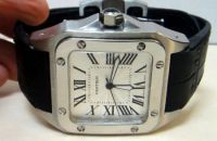 Replica Cartier Santos 100 Quartz Movement Men 40mm Watch